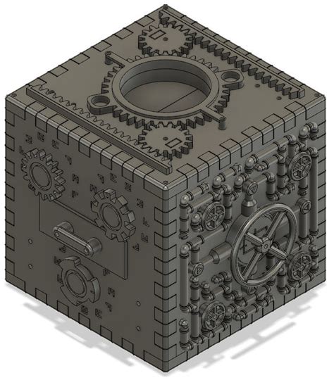 stl puzzle box